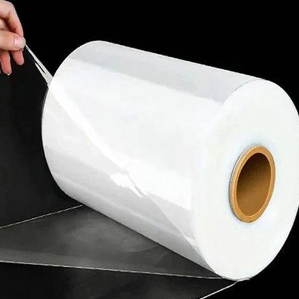 Rotoli di imballaggio in plastica termoretraibile in poliolefina termoretraibile personalizzata in materiale POF per bevande