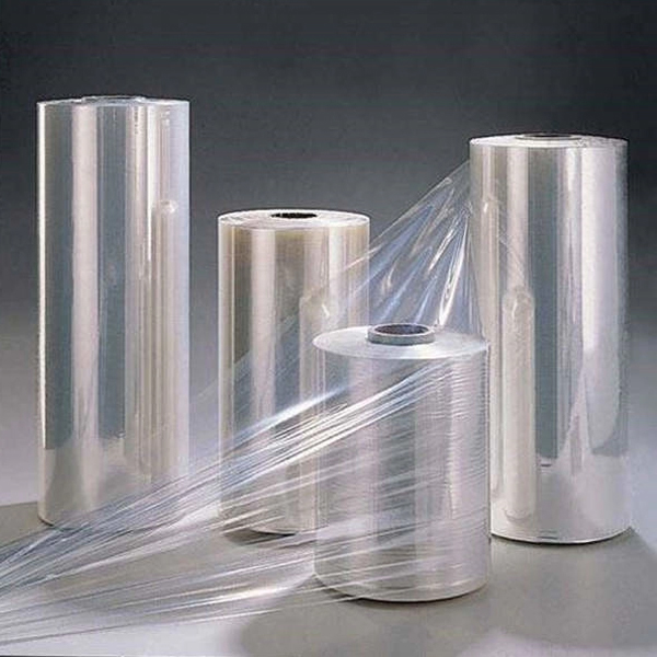 Spessore 15 micron Materiale in pellicola termoretraibile POF piegata al centro per asciugatrice