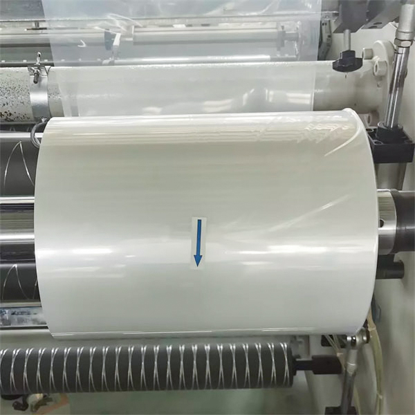 Pellicola termoretraibile Pof a coestrusione a cinque strati Rotoli di plastica termoretraibile da 12 micron